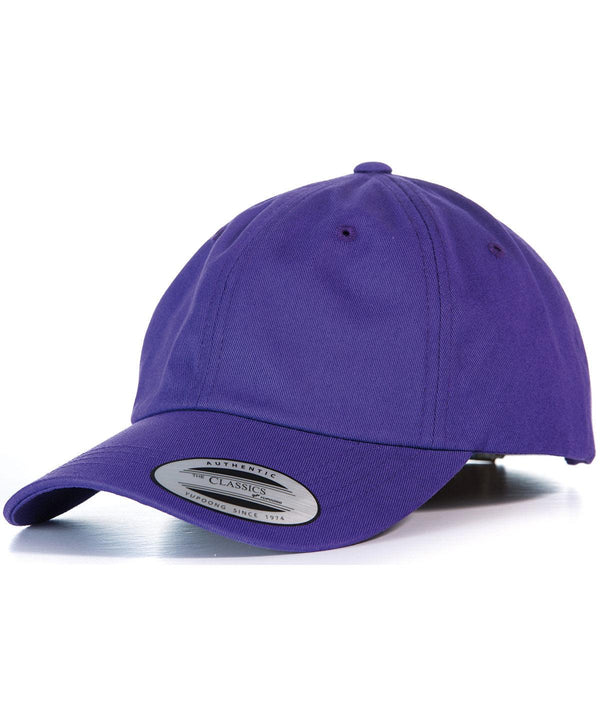 Grape - Dad hat baseball strap back (6245CM) Caps Flexfit by Yupoong Headwear, Must Haves, New Colours for 2023 Schoolwear Centres