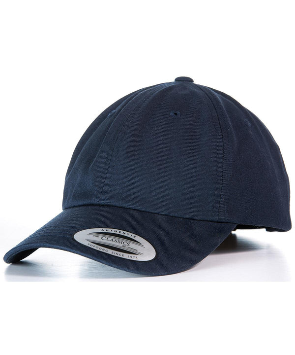 Navy - Dad hat baseball strap back (6245CM) Caps Flexfit by Yupoong Headwear, Must Haves, New Colours for 2023 Schoolwear Centres