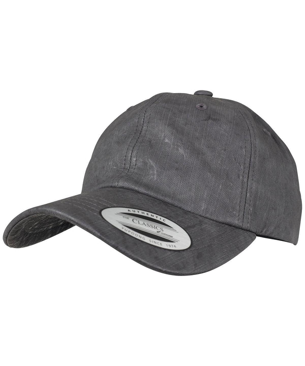 Dark Grey - Low-profile coated cap (6245C) Caps Flexfit by Yupoong Headwear, Rebrandable Schoolwear Centres