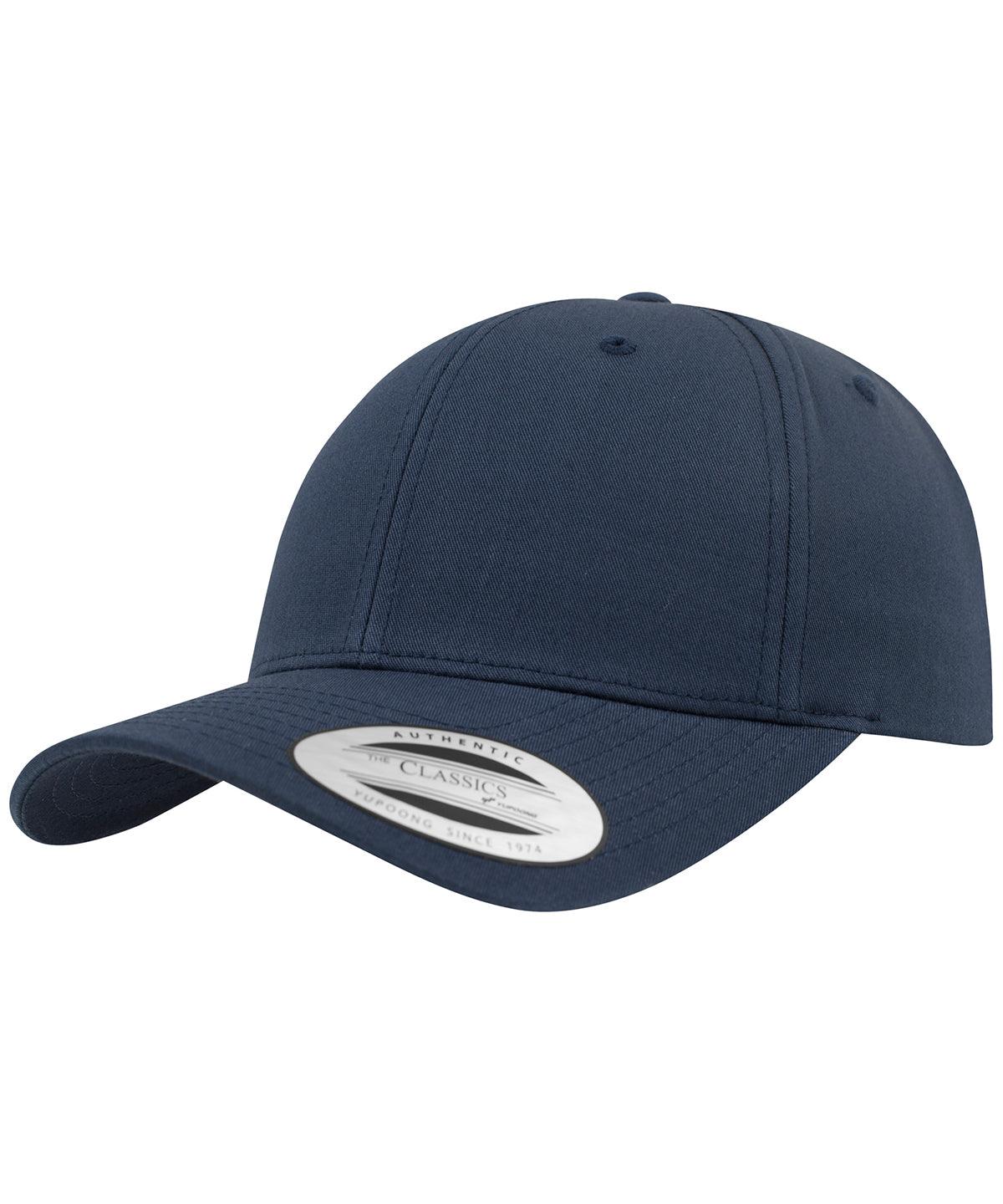 Navy - Curved classic snapback (7706)(7706) Caps Flexfit by Yupoong Headwear, Must Haves, New Colours For 2022, New Colours for 2023, Rebrandable Schoolwear Centres