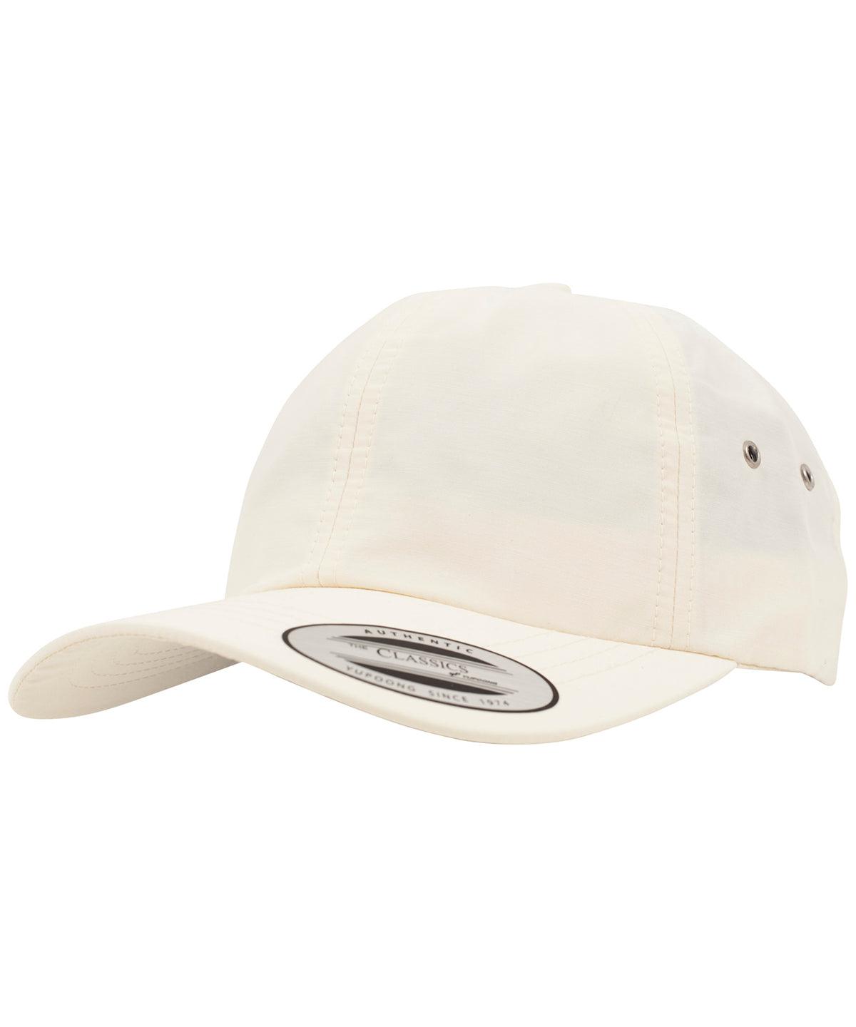 Ivory - Low-profile water-repellent cap (6245WR) Caps Flexfit by Yupoong Headwear, Rebrandable Schoolwear Centres