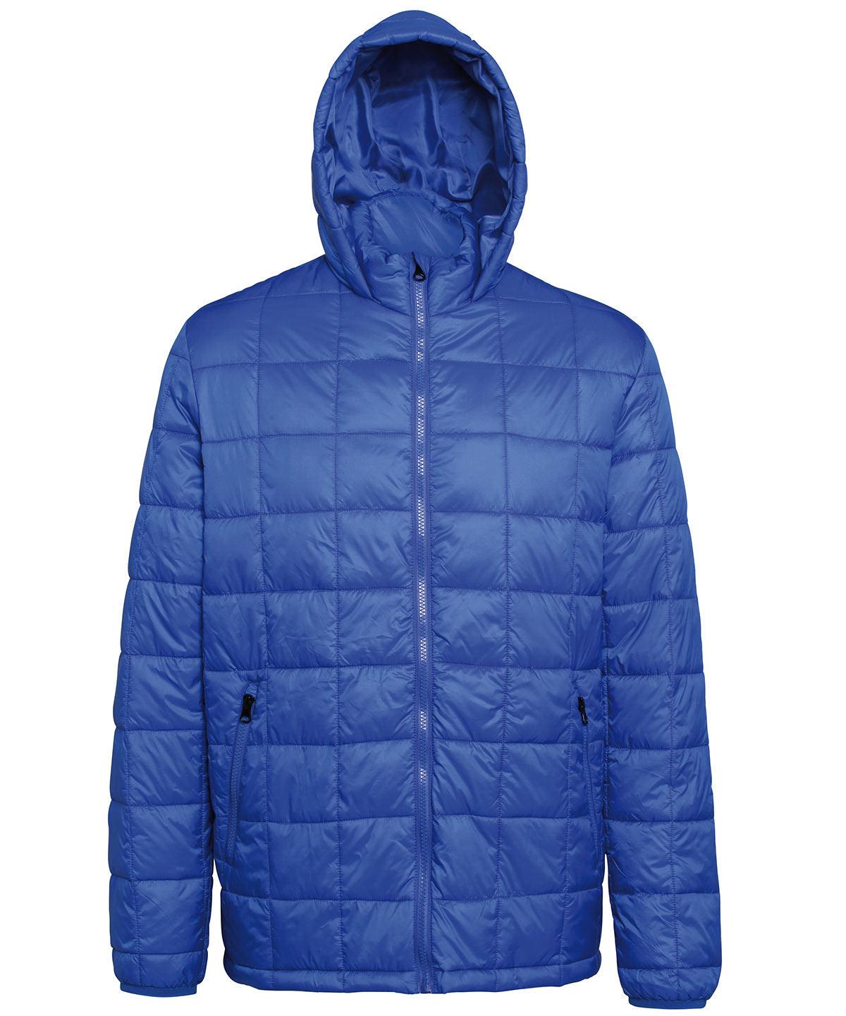 Royal - Box quilt hooded jacket Jackets 2786 Jackets & Coats, Padded & Insulation, Plus Sizes, Rebrandable Schoolwear Centres