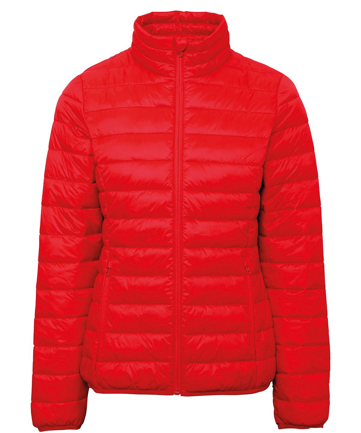 Red - Women's terrain padded jacket Jackets 2786 Jackets & Coats, Must Haves, Padded & Insulation, Padded Perfection, Women's Fashion Schoolwear Centres