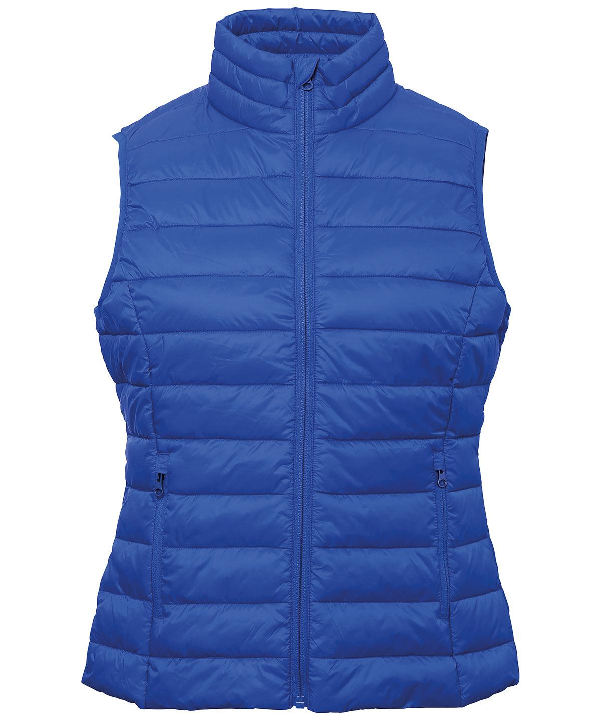 Royal - Women's terrain padded gilet Body Warmers 2786 Alfresco Dining, Gilets and Bodywarmers, Jackets & Coats, Must Haves, Outdoor Dining, Padded & Insulation, Women's Fashion Schoolwear Centres