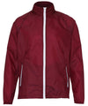 Burgundy/White - Contrast lightweight jacket Jackets 2786 Alfresco Dining, Camo, Jackets & Coats, Lightweight layers, Rebrandable, S/S 19 Trend Colours Schoolwear Centres