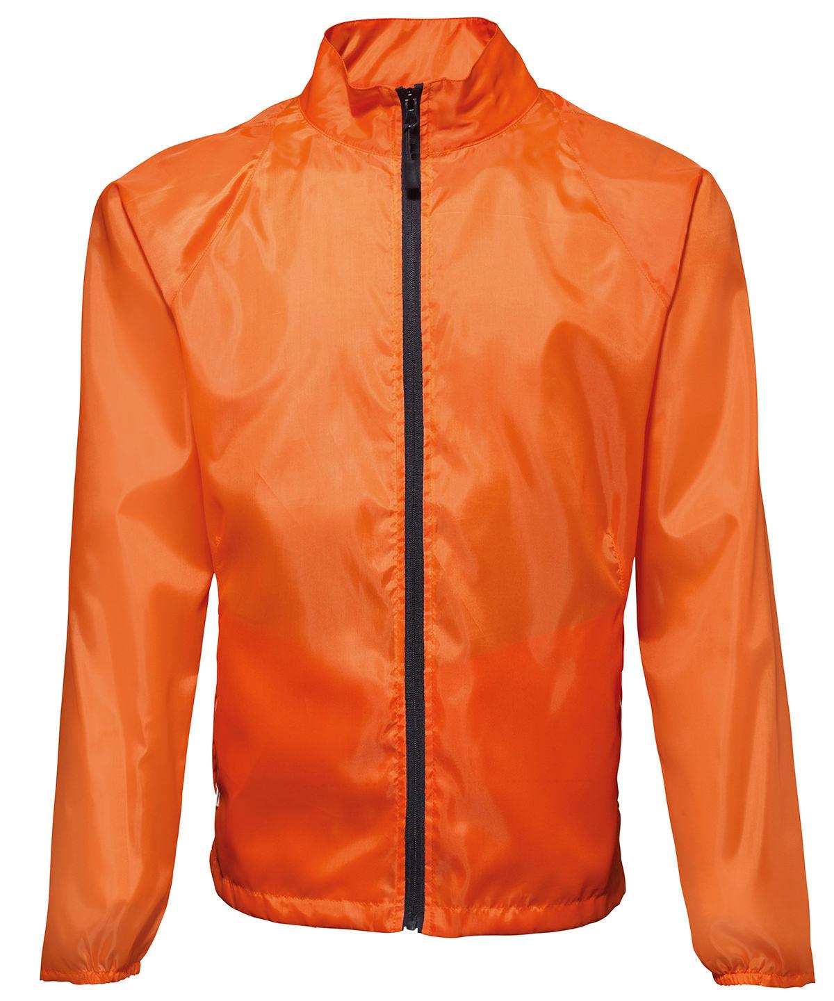 Orange/Black - Contrast lightweight jacket Jackets 2786 Alfresco Dining, Camo, Jackets & Coats, Lightweight layers, Rebrandable, S/S 19 Trend Colours Schoolwear Centres