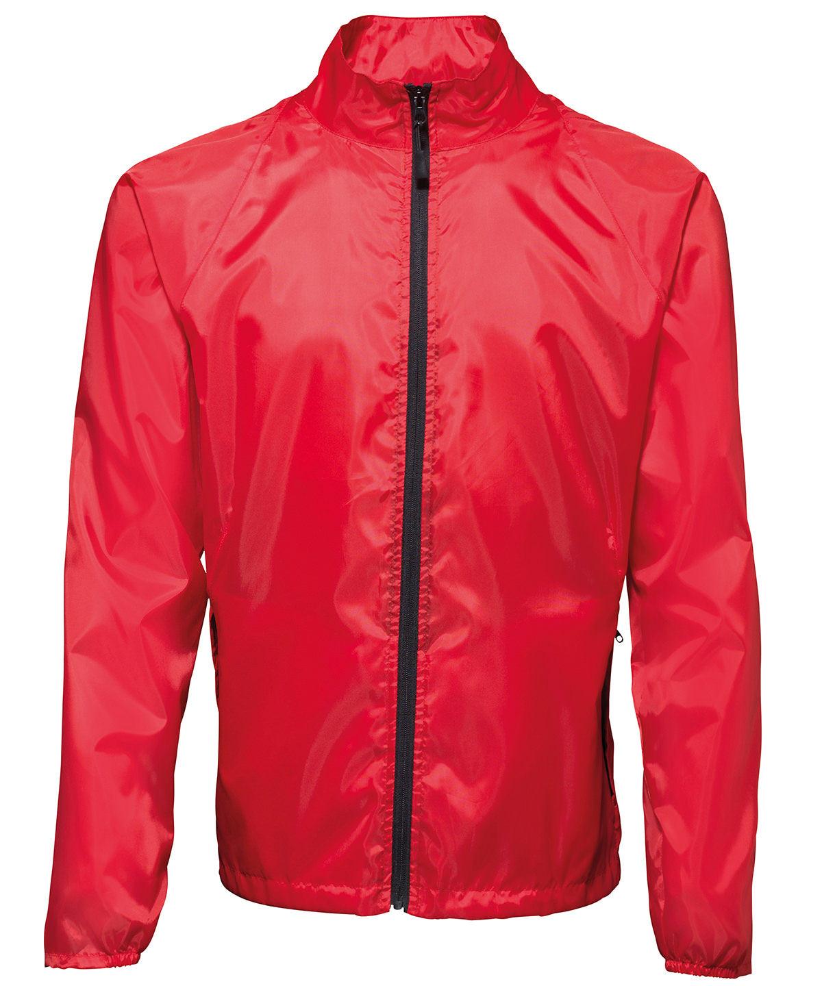 Red/Black - Contrast lightweight jacket Jackets 2786 Alfresco Dining, Camo, Jackets & Coats, Lightweight layers, Rebrandable, S/S 19 Trend Colours Schoolwear Centres