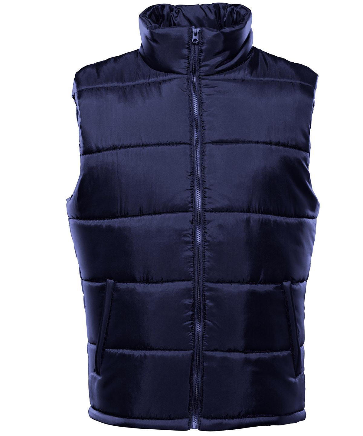 Navy - Bodywarmer Body Warmers 2786 Camo, Gilets and Bodywarmers, Jackets & Coats, Must Haves, Outdoor Dining, Padded & Insulation, Plus Sizes, Rebrandable, Streetwear Schoolwear Centres