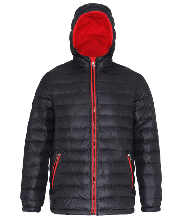 Black/Red - Padded jacket Jackets 2786 Camo, Jackets & Coats, Must Haves, Padded & Insulation, Rebrandable Schoolwear Centres
