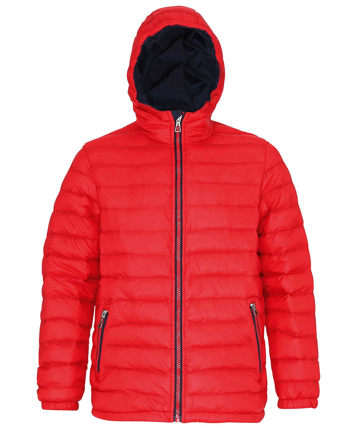 Red/Navy - Padded jacket Jackets 2786 Camo, Jackets & Coats, Must Haves, Padded & Insulation, Rebrandable Schoolwear Centres