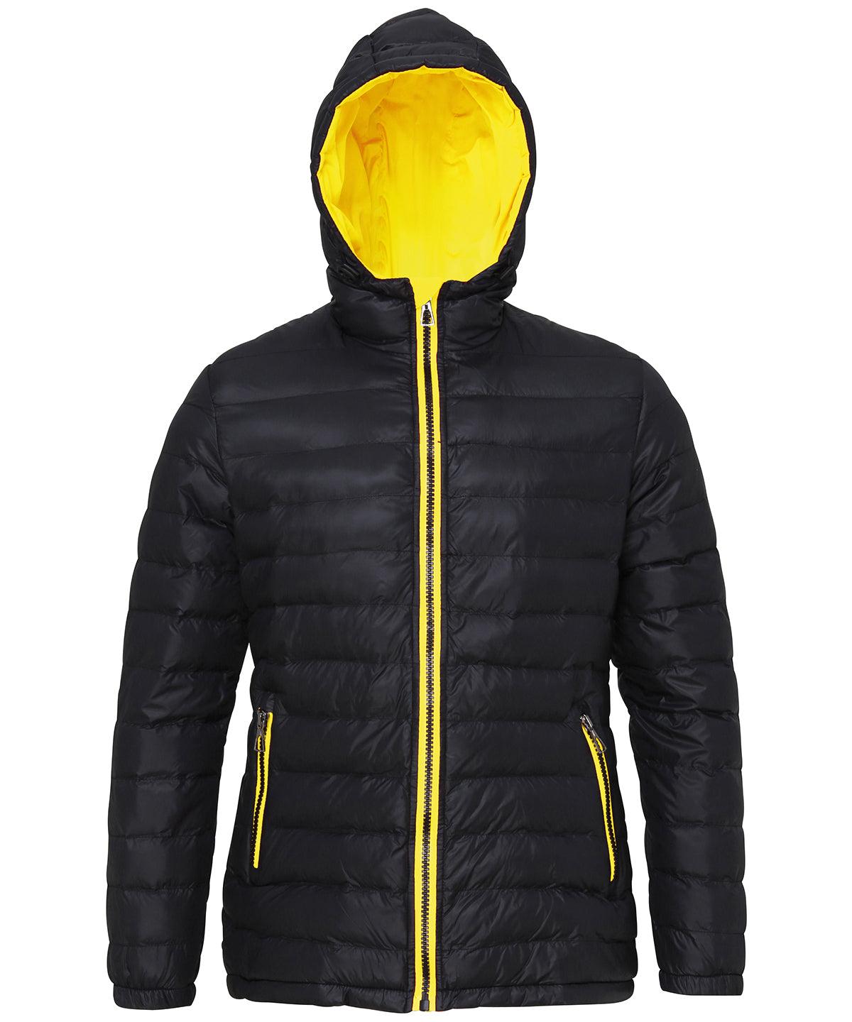 Black /Bright Yellow - Women's padded jacket Jackets 2786 Jackets & Coats, Must Haves, Padded & Insulation Schoolwear Centres