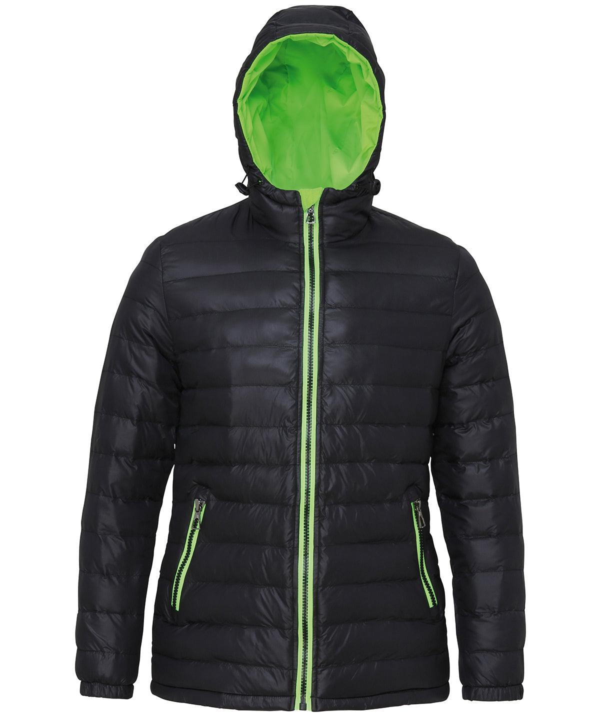 Black/Lime - Women's padded jacket Jackets 2786 Jackets & Coats, Must Haves, Padded & Insulation Schoolwear Centres