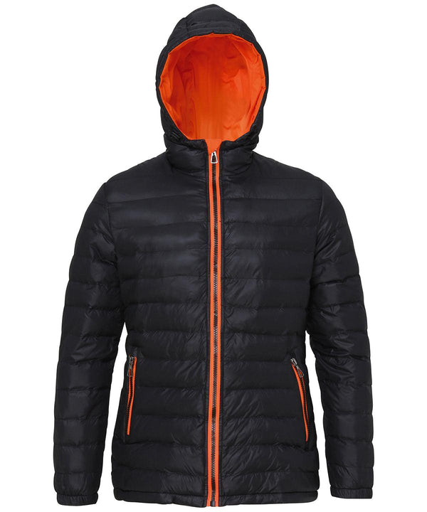 Black/Orange - Women's padded jacket Jackets 2786 Jackets & Coats, Must Haves, Padded & Insulation Schoolwear Centres