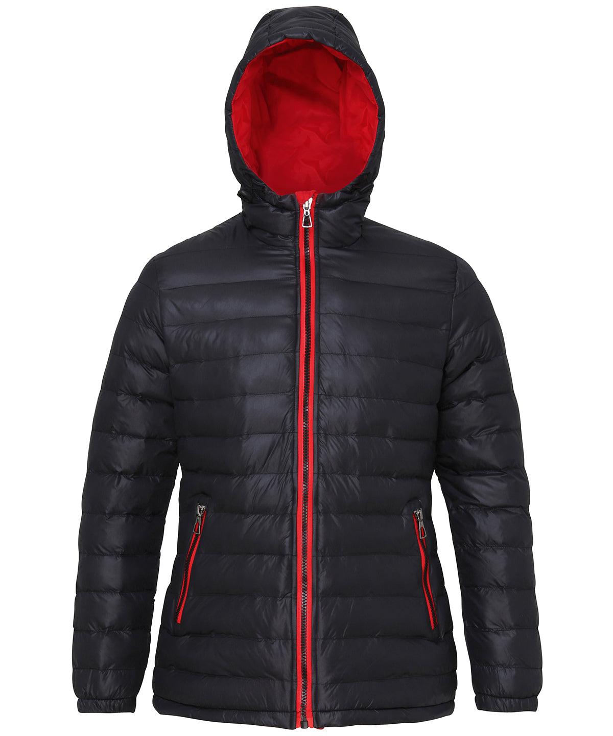 Black/Red - Women's padded jacket Jackets 2786 Jackets & Coats, Must Haves, Padded & Insulation Schoolwear Centres