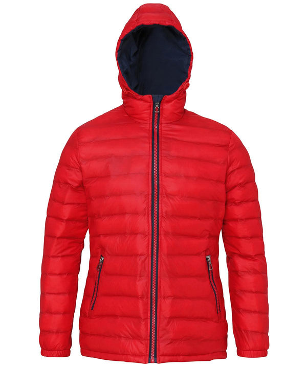 Red/Navy - Women's padded jacket Jackets 2786 Jackets & Coats, Must Haves, Padded & Insulation Schoolwear Centres