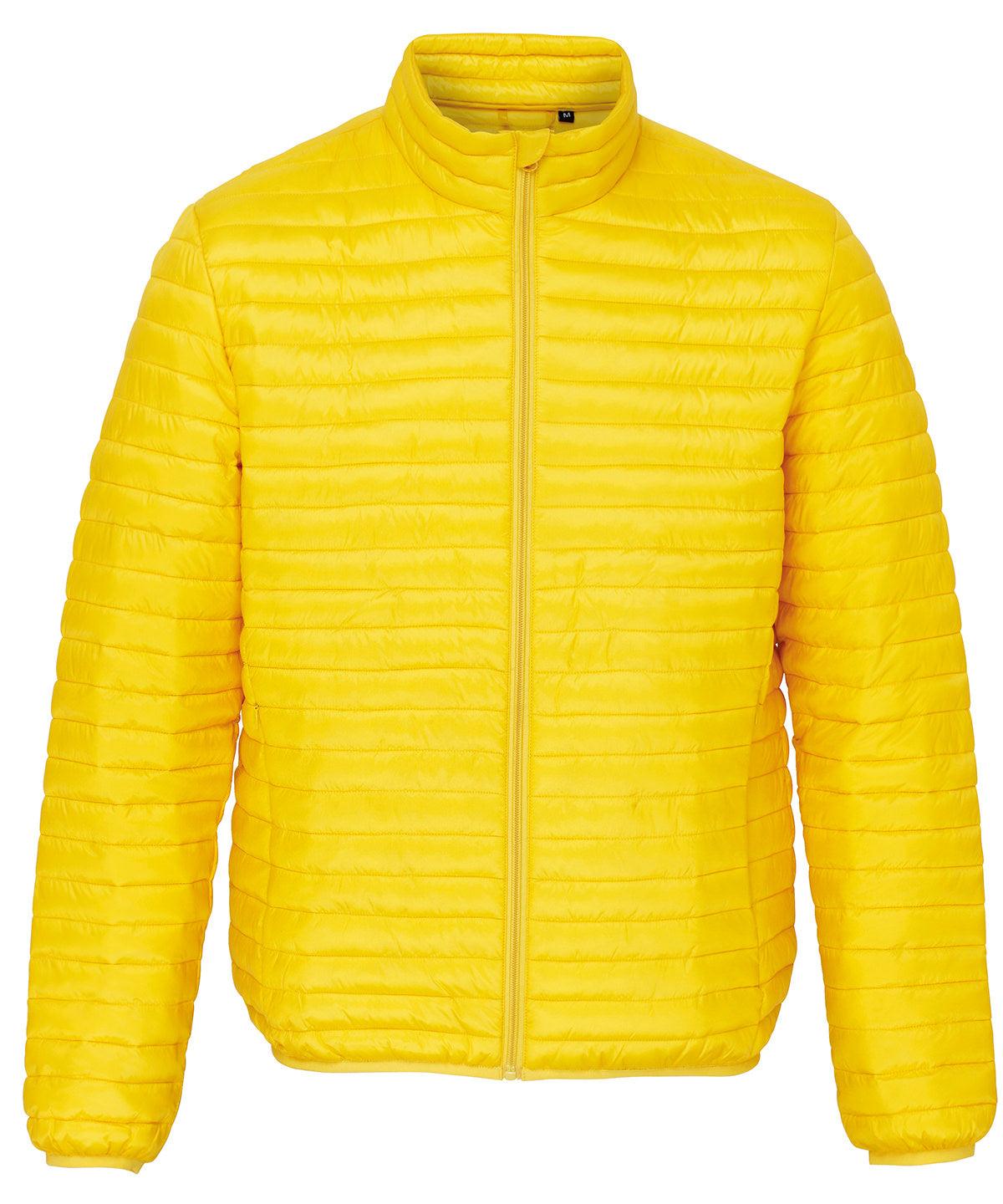 Bright Yellow - Tribe fineline padded jacket Jackets 2786 Alfresco Dining, Jackets & Coats, Must Haves, Padded & Insulation, Padded Perfection, Raladeal - Recently Added, Rebrandable Schoolwear Centres
