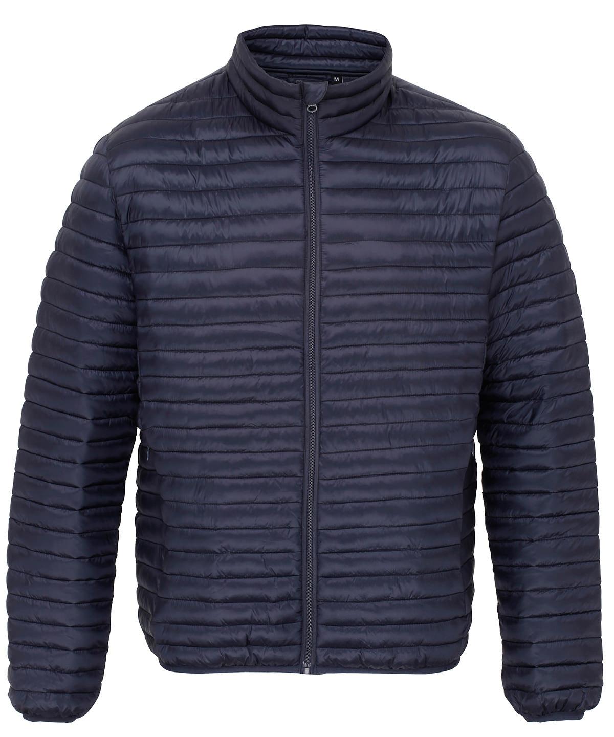 Navy - Tribe fineline padded jacket Jackets 2786 Alfresco Dining, Jackets & Coats, Must Haves, Padded & Insulation, Padded Perfection, Raladeal - Recently Added, Rebrandable Schoolwear Centres