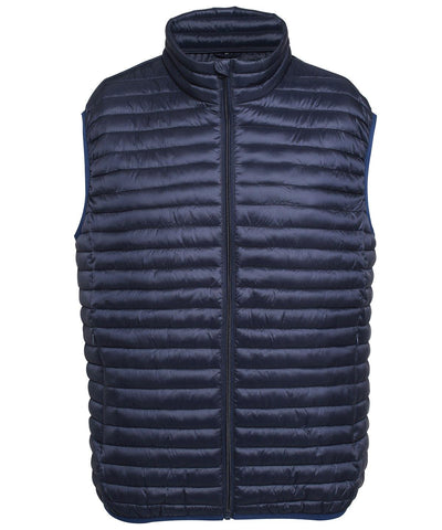 Navy - Tribe fineline padded gilet Body Warmers 2786 Alfresco Dining, Gilets and Bodywarmers, Jackets & Coats, Must Haves, Outdoor Dining, Padded & Insulation, Raladeal - Recently Added, Rebrandable Schoolwear Centres