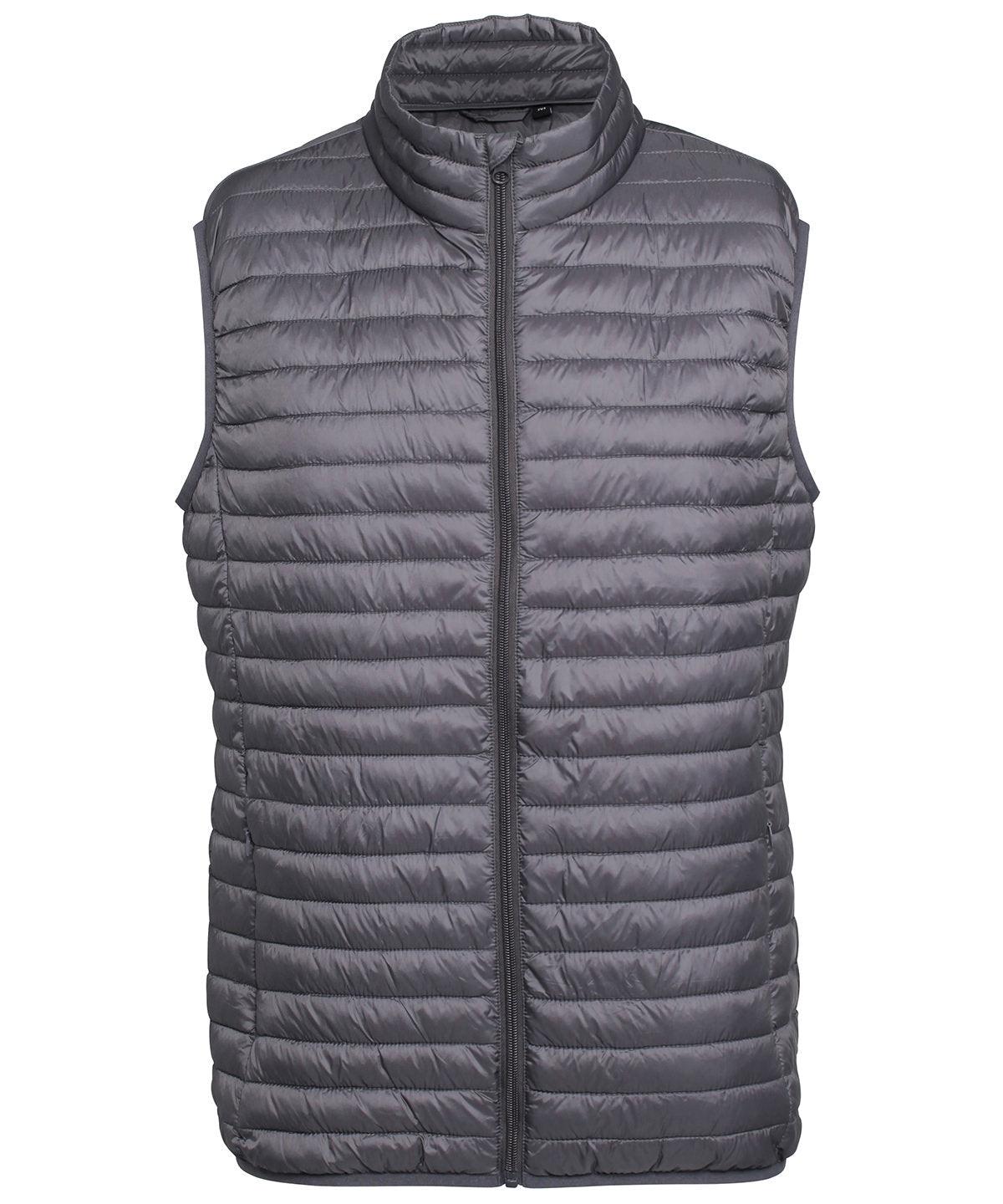 Steel - Tribe fineline padded gilet Body Warmers 2786 Alfresco Dining, Gilets and Bodywarmers, Jackets & Coats, Must Haves, Outdoor Dining, Padded & Insulation, Raladeal - Recently Added, Rebrandable Schoolwear Centres