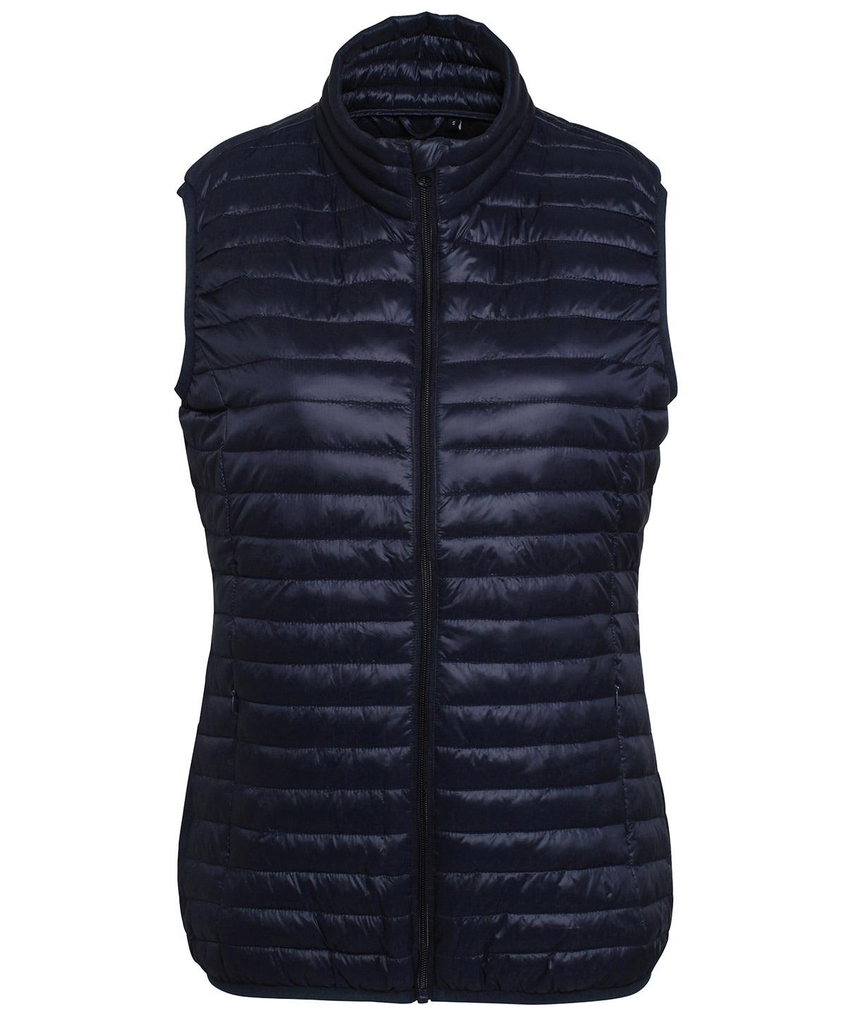 Navy - Women's tribe fineline padded gilet Body Warmers 2786 2022 Spring Edit, Alfresco Dining, Gilets and Bodywarmers, Jackets & Coats, Must Haves, Outdoor Dining, Padded & Insulation, Raladeal - Recently Added, Rebrandable, Women's Fashion Schoolwear Centres