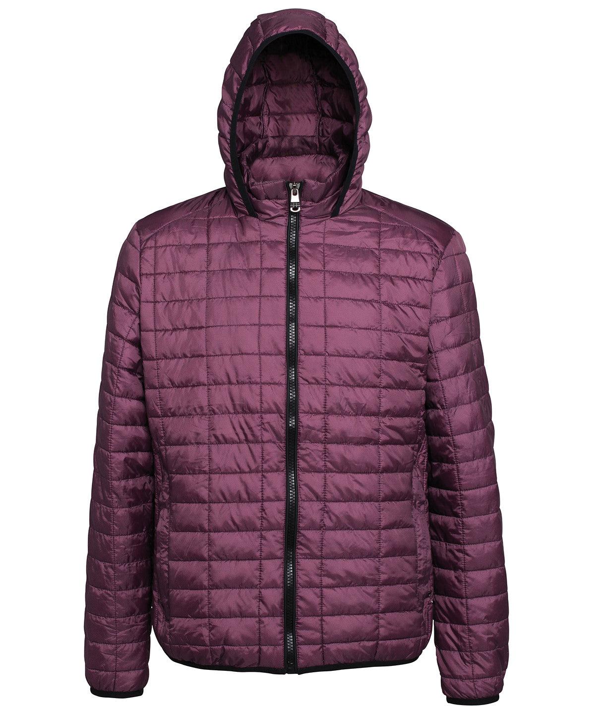Mulberry - Honeycomb hooded jacket Jackets 2786 Jackets & Coats, Padded & Insulation, Padded Perfection, Plus Sizes, Rebrandable Schoolwear Centres