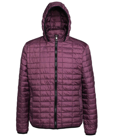Mulberry - Honeycomb hooded jacket Jackets 2786 Jackets & Coats, Padded & Insulation, Padded Perfection, Plus Sizes, Rebrandable Schoolwear Centres