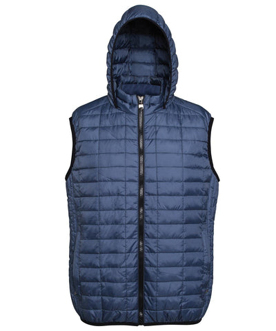 Navy - Honeycomb hooded gilet Body Warmers 2786 Gilets and Bodywarmers, Jackets & Coats, Outdoor Dining, Padded & Insulation, Padded Perfection, Plus Sizes, Raladeal - Recently Added, Rebrandable Schoolwear Centres