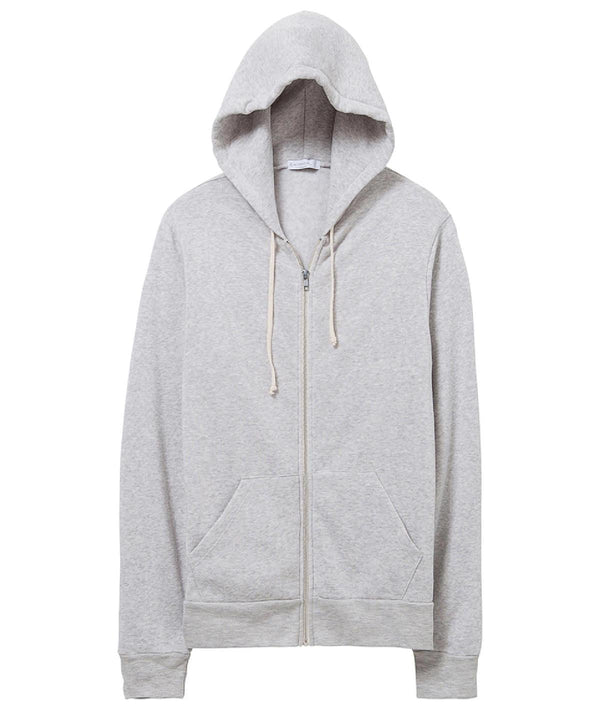 Eco Light Grey (Eco Oatmeal) - Rocky eco-fleece zip hoodie Hoodies Last Chance to Buy Alternative Apparel, Hoodies, Organic & Conscious Schoolwear Centres