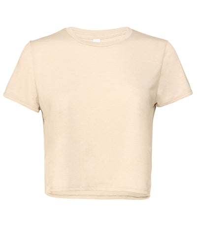 Women's flowy cropped tee