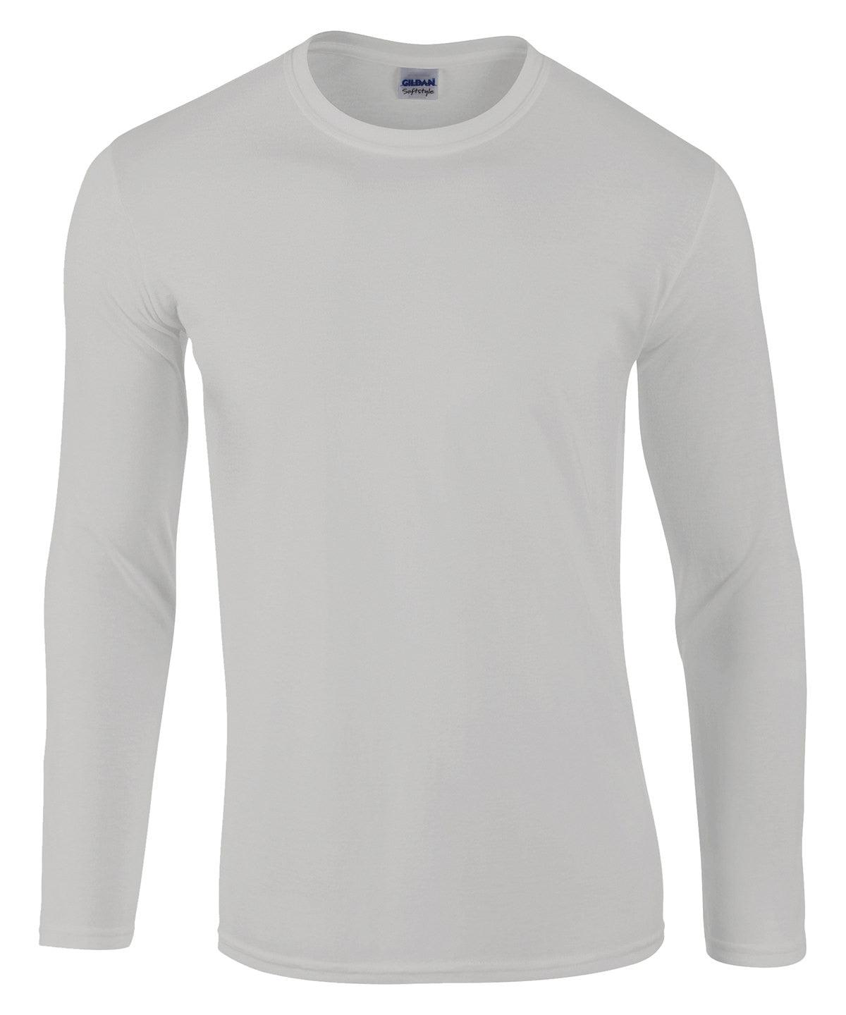 Sports Grey - Softstyle™ long sleeve t-shirt T-Shirts Gildan Must Haves, T-Shirts & Vests Schoolwear Centres