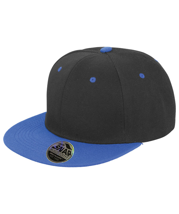 Bronx original flat peak snapback dual colour cap