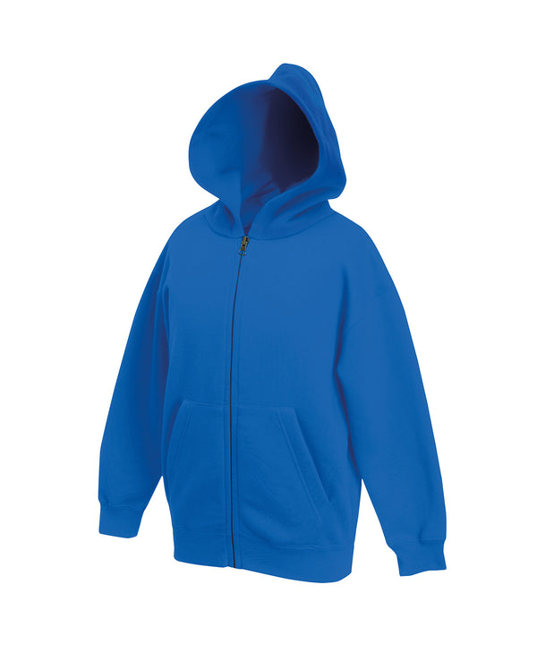 Royal - Kids classic hooded sweatshirt jacket Hoodies Fruit of the Loom Hoodies, Junior, Must Haves Schoolwear Centres