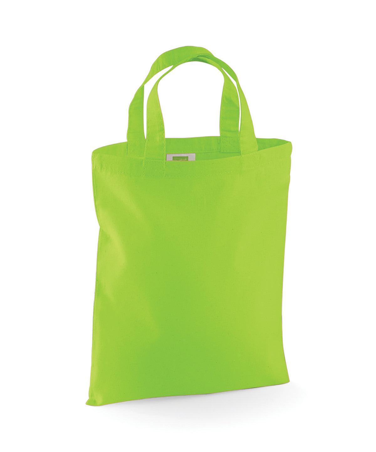 Lime - Mini bag for life Bags Westford Mill Bags & Luggage Schoolwear Centres