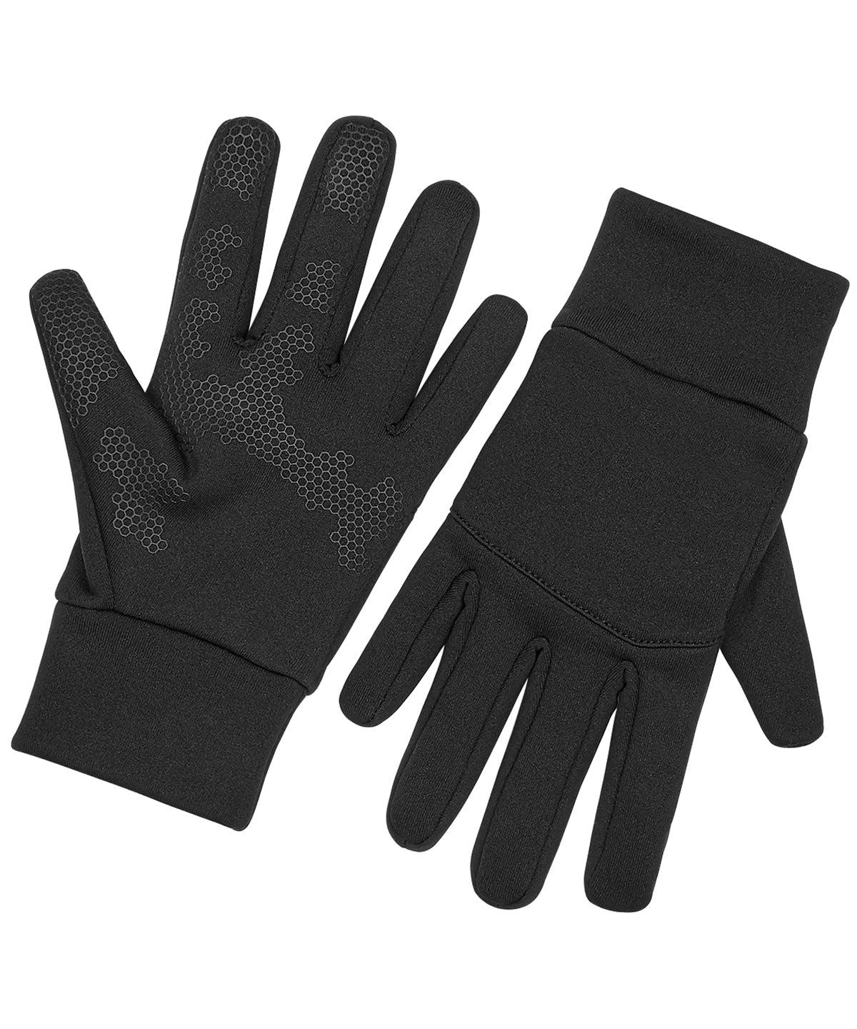 Softshell sports tech gloves