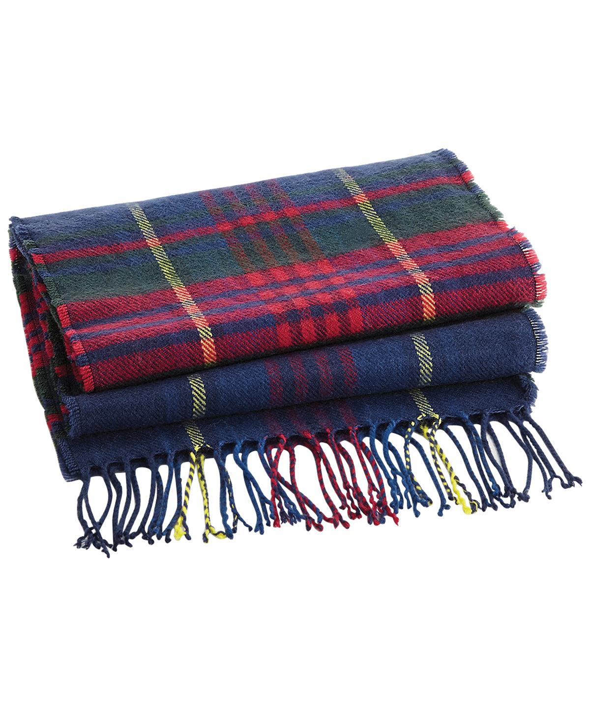 Blue Check - Classic check scarf Scarves Beechfield Gifting & Accessories, Winter Essentials Schoolwear Centres