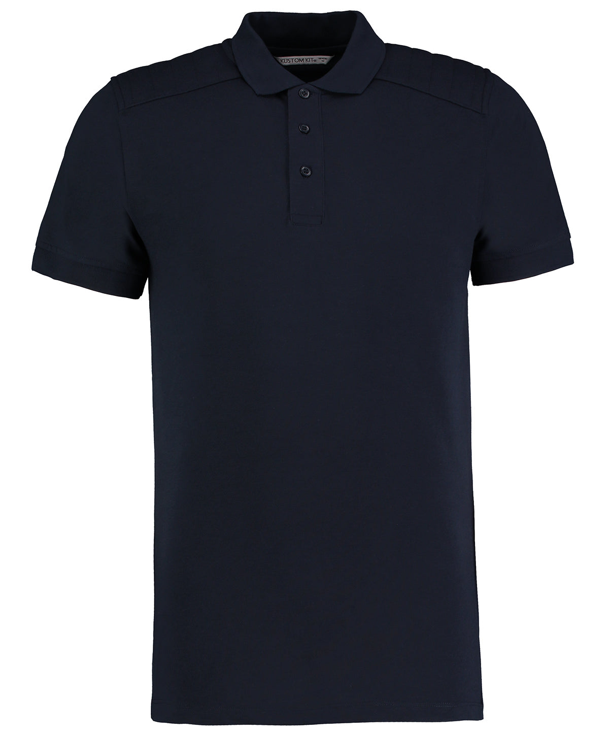 Shoulder patch polo shirt Superwash® 60°C