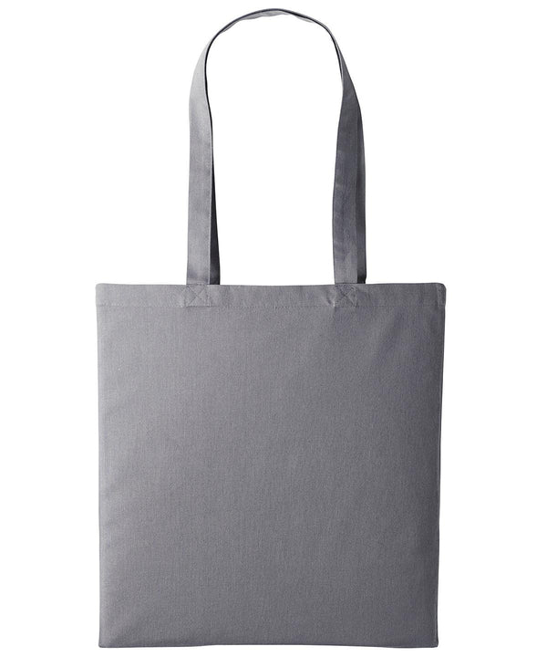 Slate Grey - Cotton shopper long handle Bags Nutshell® Bags & Luggage, Crafting, Must Haves, Perfect for DTG print Schoolwear Centres