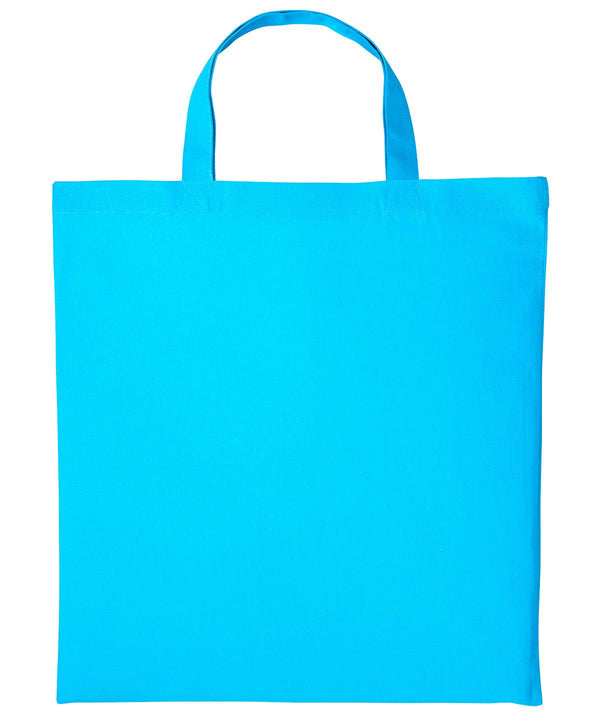 Hawaiian Blue - Cotton shopper short handle Bags Nutshell® Bags & Luggage, Crafting, Gifting, Must Haves, Perfect for DTG print Schoolwear Centres
