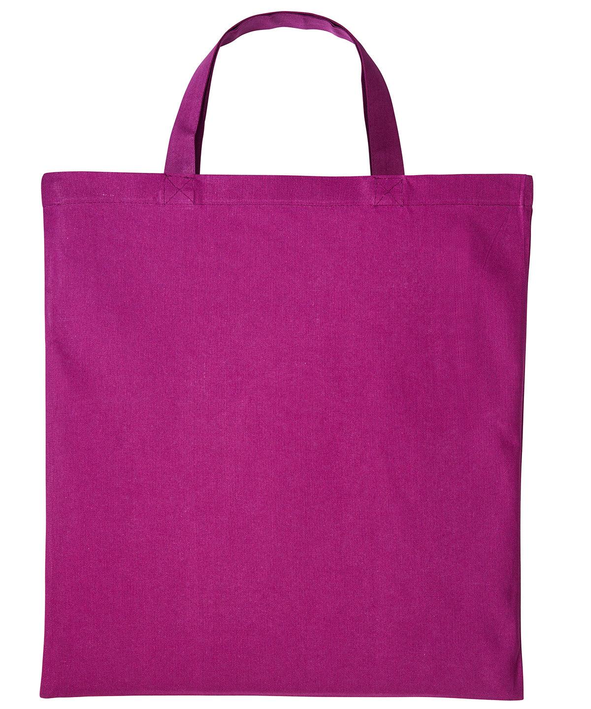 Plum - Cotton shopper short handle Bags Nutshell® Bags & Luggage, Crafting, Gifting, Must Haves, Perfect for DTG print Schoolwear Centres