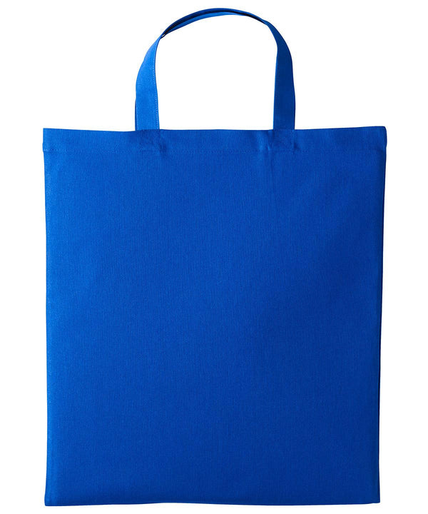 Royal - Cotton shopper short handle Bags Nutshell® Bags & Luggage, Crafting, Gifting, Must Haves, Perfect for DTG print Schoolwear Centres