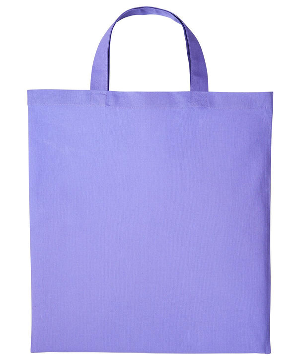 Violet - Cotton shopper short handle Bags Nutshell® Bags & Luggage, Crafting, Gifting, Must Haves, Perfect for DTG print Schoolwear Centres