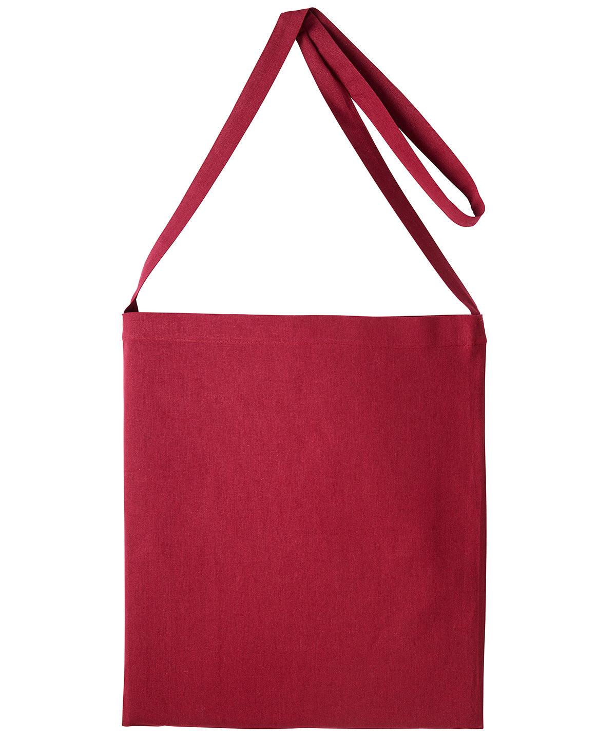 Burgundy - One-handle bag Bags Nutshell® Bags & Luggage, Crafting, Perfect for DTG print Schoolwear Centres