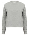 Heather Grey - Women's cropped slounge sweat Sweatshirts SF Back to the Gym, Cropped, Rebrandable, Sweatshirts, Women's Fashion Schoolwear Centres