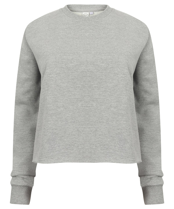 Women's cropped slounge sweat