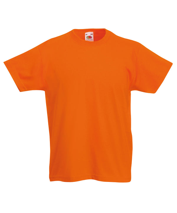 Orange - Kids original T T-Shirts Fruit of the Loom Junior, Must Haves, T-Shirts & Vests Schoolwear Centres