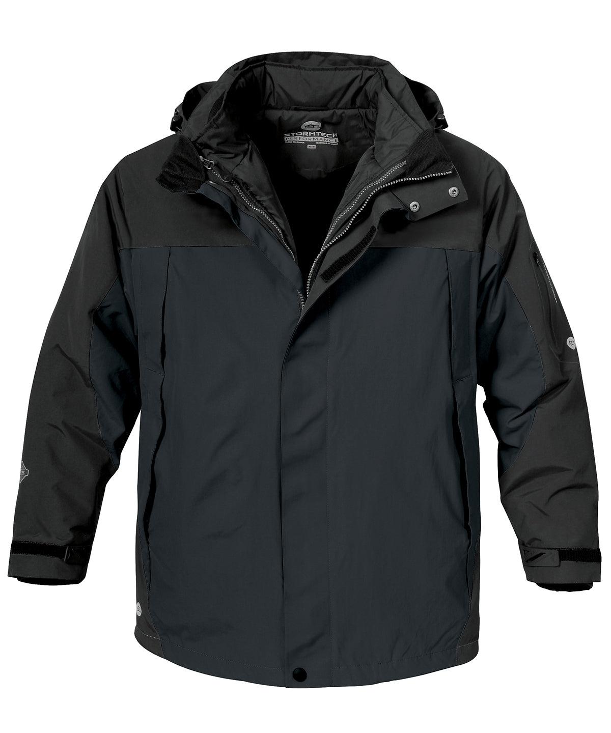 Black/Black - Stormtech 5-in-1 parka Jackets Stormtech Jackets & Coats, Must Haves, Raladeal - Recently Added Schoolwear Centres