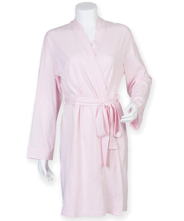 Light Pink - Women's wrap robe Robes Towel City Gifting & Accessories, Homewares & Towelling, Lounge & Underwear, Must Haves, New Sizes for 2022 Schoolwear Centres