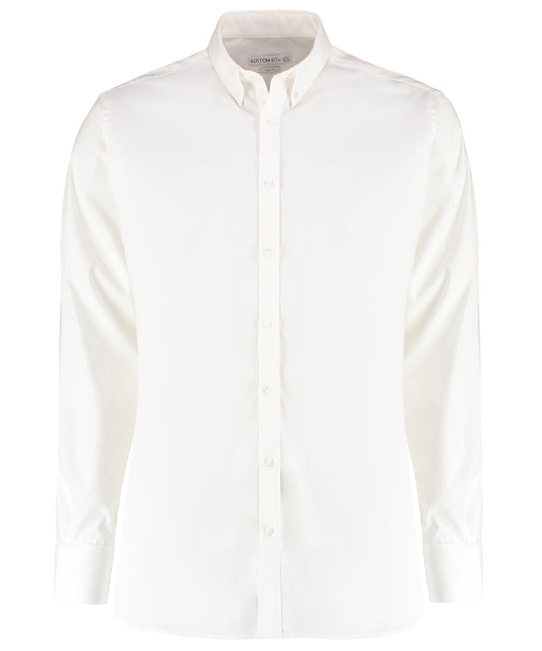 Stretch Oxford shirt long-sleeved (slim fit)