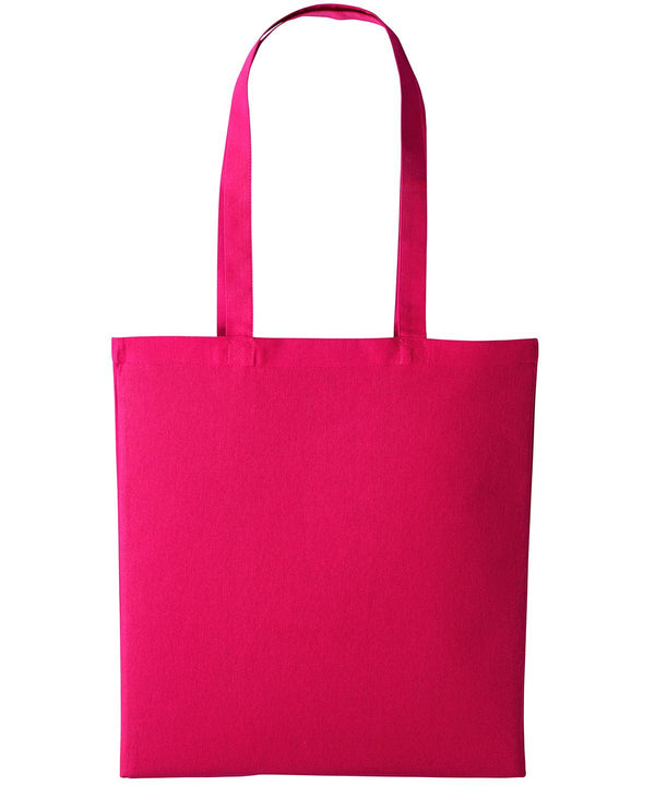 Hot Pink - Cotton shopper long handle Bags Nutshell® Bags & Luggage, Crafting, Must Haves, Perfect for DTG print Schoolwear Centres