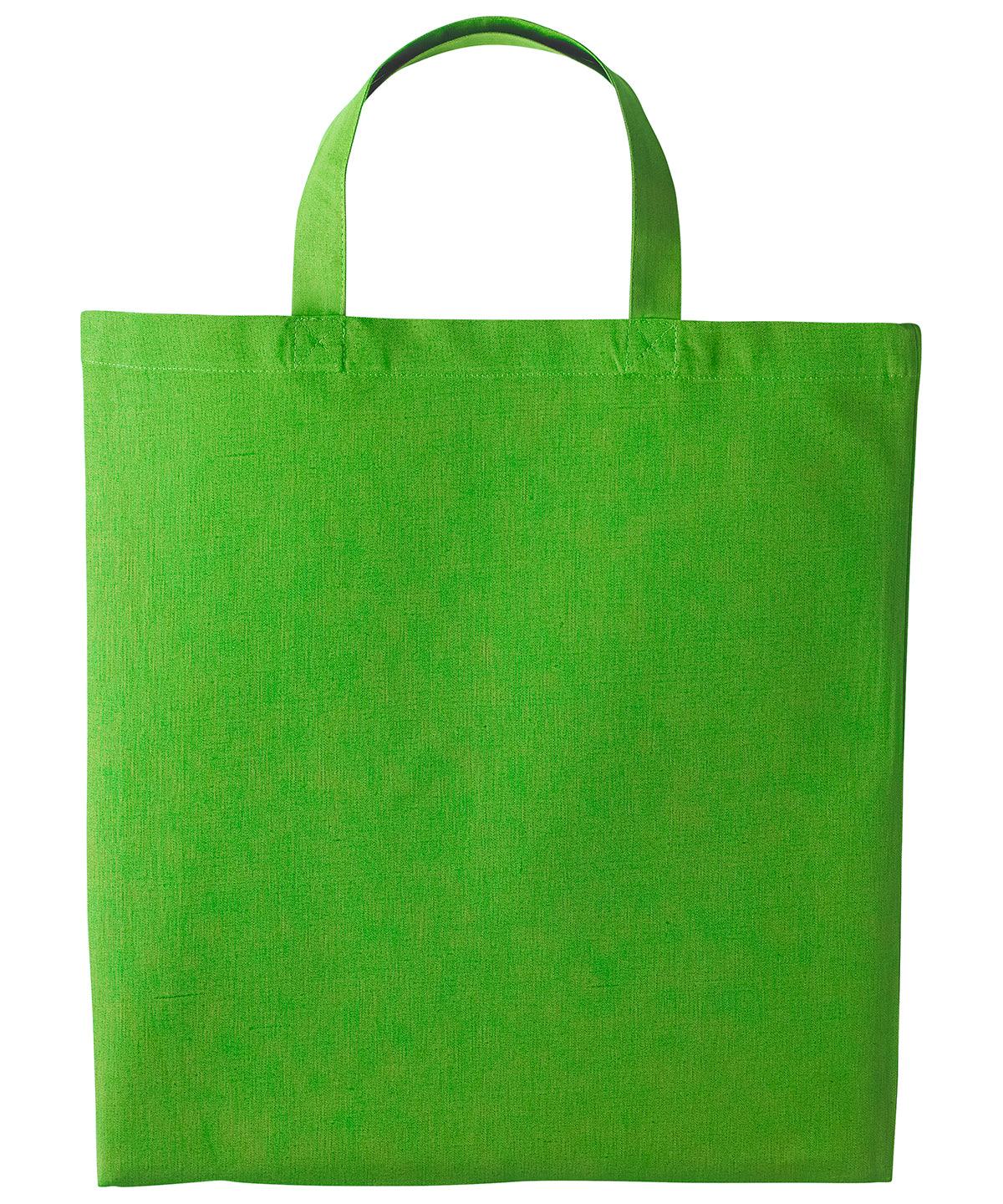 Kiwi - Cotton shopper short handle Bags Nutshell® Bags & Luggage, Crafting, Gifting, Must Haves, Perfect for DTG print Schoolwear Centres